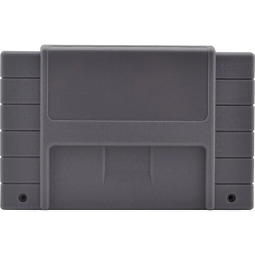 Xunbeifang Game Cartridge Replacement Plastic Shell For SNES game Console 16bit game card shell with Screws