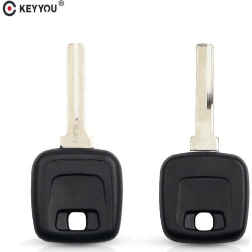 KEYYOU 10X Transponder Key Chip Case Shell Uncut For Volvo XC70 XC90 V50 V70 S60 S80 C30 VOLVO S40 S60 S70 S80 V40 V70 S60 S80