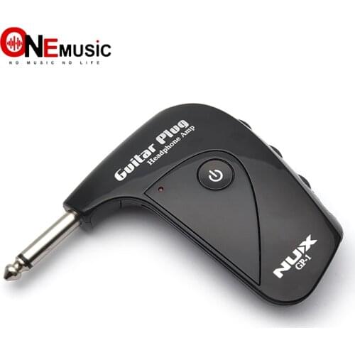 NUX GP-1 Top Quality Portable Electric Guitar Plug Mini Headphone Amplifier Built-in Distortion Effect Guitar Accessories