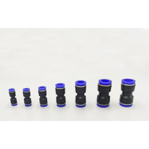 Pneumatic Fitting Pipe Connector Tube Air Quick Fittings Water Push In Hose Couping 4mm 6mm 8mm 10mm 12mm 14mm 16mm PU