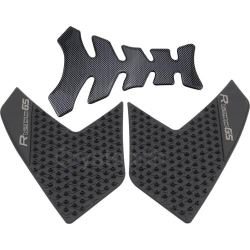 Motorcycle Anti slip Tank Pads Side Gas Knee Grip Traction Stickers + Free Decal For BMW R1200GS R1200 GS R 1200 GS 2013-2017