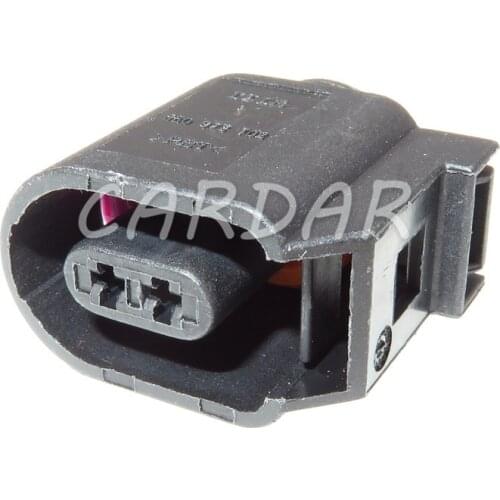 1 Set 2 Pin 6E0 973 702 Sealed Rear ABS Sensor Connector Plug Wiring Socket For VW Audi Phaeton