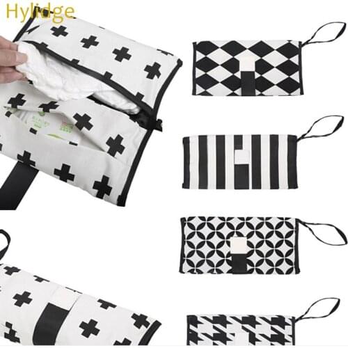 Hylidge 30*30CM Travel Portable Baby Diaper Bag Organizers Children Snack Cloth Bags Mommy Maternity Multifunctional Storage Bag