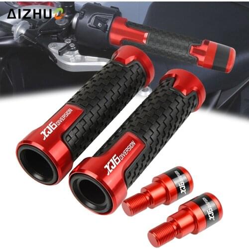 XJ6 DIVERSION Motorcycle Handlebar Grips Handle Bar Cap End FOR YAMAHA XJ6 DIVERSION 2009-2016 2010 2011 2012 2013 2014 2015