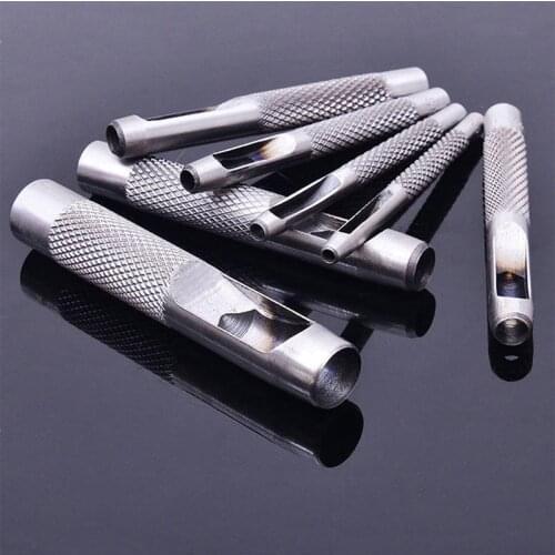 1PC Kit Craft Set Tool Puncher Hole Leather Punch Leather craft Hollow Accessories Puncher Belt