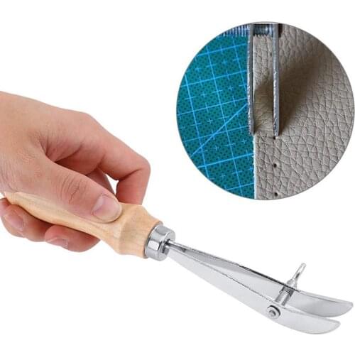 1 Piece DIY Handmade Leather Vegetable Tanned Leather Side Liner Leather Tool Spacing Wheel Presser Isometric Stainless Steel