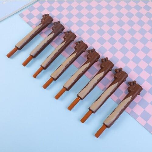 24 pcs/lot Creative Decompression Koala Gel Pen Cute 0.5mm black Ink Signature Pens Promotional Gift School Supplies
