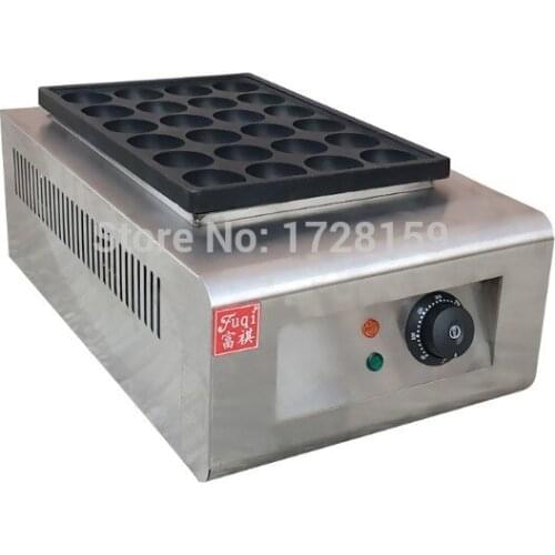 Big size 5cm hole commercial takoyaki machine,takoyaki equipment ,fish ball machine,Octopus ball maker