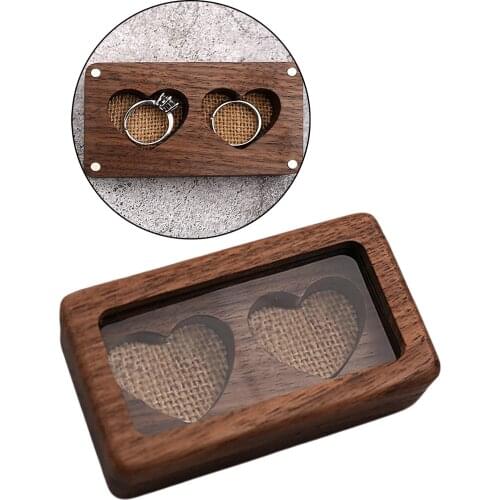 Wooden Wood Jewelry Box Organizer Display Storage Case Container Tray for