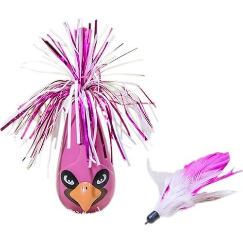 Legendog Creative Electric Cat Tumbler Toy Interactive Automatic Rolling Kitten Chasing Toy Cat Teaser Toy Pet Products