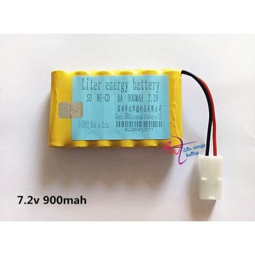 Liter energy battery HQ510 HQ513 523RC car RC truck RC boat RC tank 7.2v 900mAh Ni-CD rechargeable battery