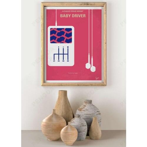 Modular Hd Prints Baby Driver Pictures Home Decoration Headset Painting Canvas Poster No Framework Wall Artwork For Living Room