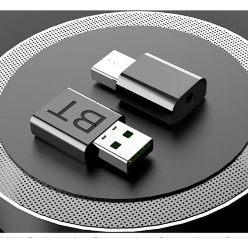 New USB Wireless Bluetooth 5.0 Receiver Adapter Music Speakers 3.5mm AUX Car Audio Adapter For TV Headphone DD
