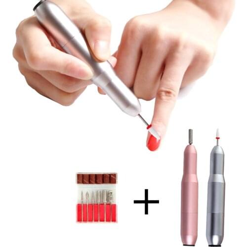 Professional Electric Nail Drill File Pen Pedicure Manicure Polishing Machine Portable Low Noise Dead Skin Remover