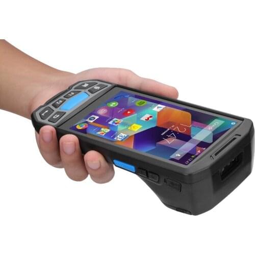 Android Thermal printer touch screen 1d 2d barcode scanner mobile pda qr code reader data collector handheld terminal