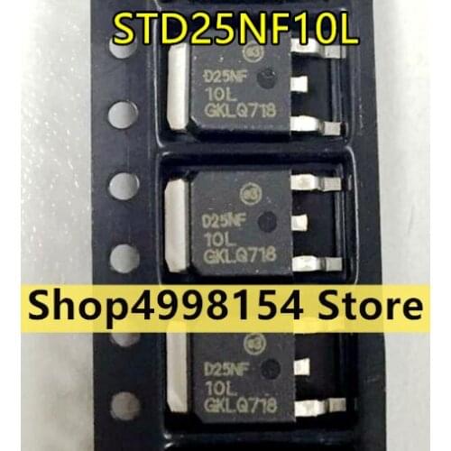 100% New&original STD25NF10L D25NF10 25NF10