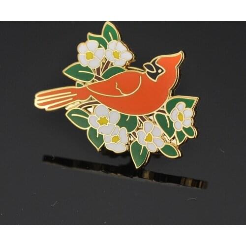 Cute Animal Badge Custom Epoxy Badge Back Pin