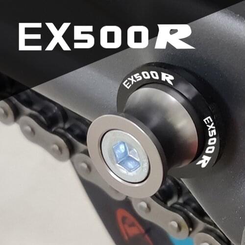 EX500R Motorbike Swingarm Spools Slider Stand Screws For Kawasaki NINJA EX500R 91 1992 1993 1994 1995 1996 1997 1998 1999-2009