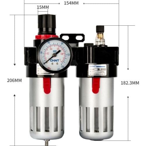 Oil water separator pressure regulating valve