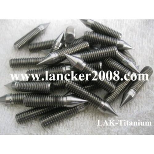 M6x30 Gr5 Titanium alloy thread bar with sharp