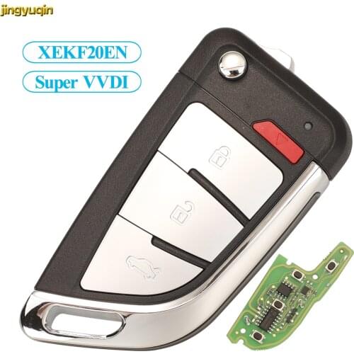 Jingyuqin XEKF20EN VVDI2 Mini Key Tool Blade Shape For BMW Type VVDI Xhorse Super Remote Car Key Control Universal 4 Buttons