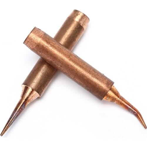 1/2pcs 900M T Series Pure Copper Soldering Iron Tip Lead-free Welding Sting For 936 FX-888D 852D Soldering Iron Station