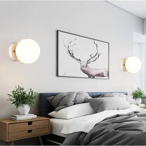 New modern minimalist creative indoor wall lamp led Nordic living room background wall corridor stairway aisle lamp