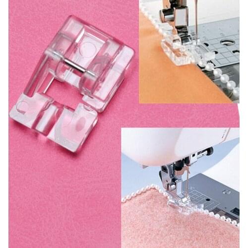 Suitable For Feiyue Brother Singer Janome Butterfly Etc. Household Sewing Machine Beaded Presser Foot