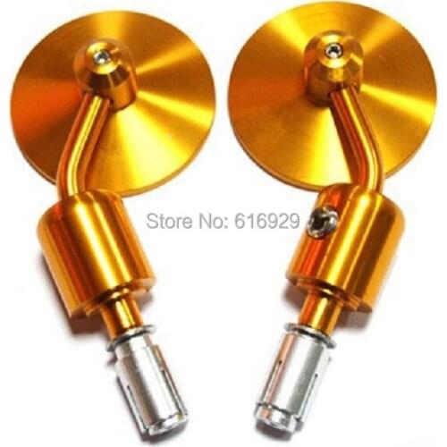 R-01 CNC MOTORCYCLE BAR END MIRROR BILLET ALUMINUM REAR VIEW Rear mirror for Kawasaki Suzuki Honda Yamaha Motorcycle Mirror