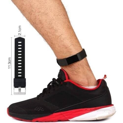 Honecumi Extender Band for Fitbit Charge 2/Charge HR Silicone Wristband Design for Larger Size Wrists or Ankle Wear