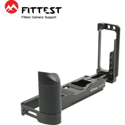 FITTEST handgrip For Fujifilm XT4 L-Bracket for XT4 metal grip for fuji XT4 L-plate for fuji xt4 camera LB-XT4