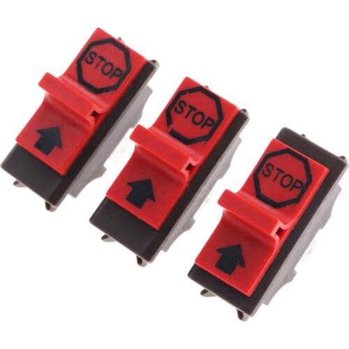 3Pcs Stop Switches For Husqvarna 50 51 55 61 142 137 254 257 261 262 268 272 281 288 3120 Chainsaw Garden Tool Parts