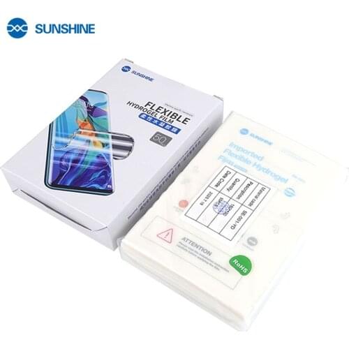 Sunshine SS-057B Flexible Hydrogel Film Anti-blue Light SS-890C Machine Auto Cutting Phone Screen Front Protector FIlm