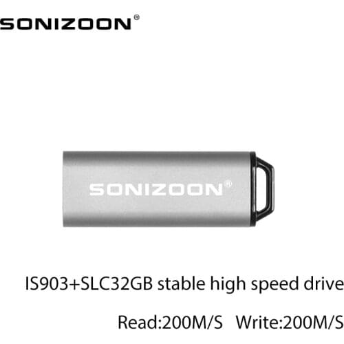 SONIZOON XEZUSB3.0010 Push and pull USB3.0 drive USB flash drive IS903scheme ofSLC32GB Stable highspeed memoriaast