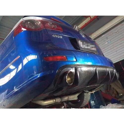 Suitable for Volkswagen R36 carbon fiber rear lip, rear lip, rear spoiler, small enclosure, automotive supplies, automotive acce