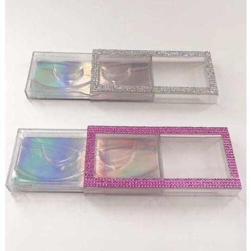 Custom 3D 5D Mink Eyelashes Glitter Rhinestone Lashes Box