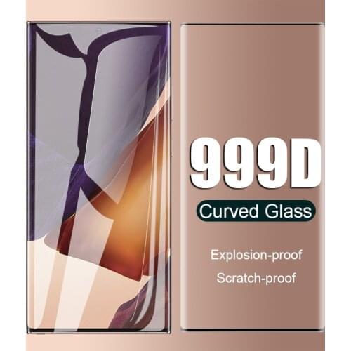 9D Full Cover Tempered Glass For Samsung Galaxy S20 FE Note 10 20 S21 Ultra S10 Lite S8 S9 Plus A51 A71 5G Screen Protector Film