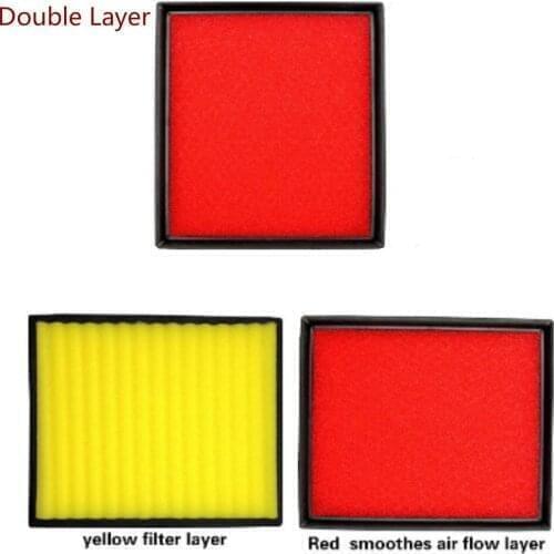 1x Car Accessories Double layer Air Filter Auto High Flow Air Filter Super Hybrid Air Filters for TOYOTA AVALON 3.5L 2013-2018