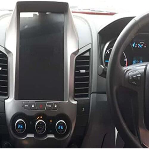 Android 9.0 12.1" Tesla styal Vertical screen car radio multimedia system for Ford Ranger F250 2011-2018 2019 navigation player