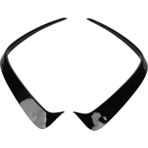 Rear Bumper Vent Cover Easy To Install Rear Bumper Vent Trim Gloss Black for Mercedes‑Benz A‑Class W176 AMG‑L for Double