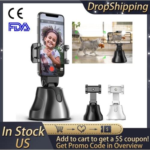 Smartphone Holder Mount 360 Rotating Multifunctional Phone Clamp Adapter For 56-100MM Mobile Phones For TikTok Video Shooting