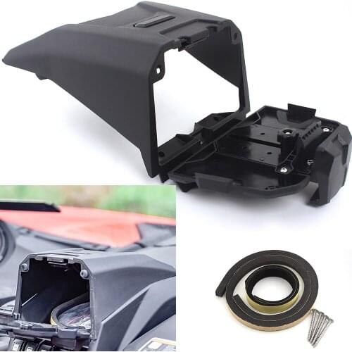 Electronic Device Holder With Integrated Storage Black For Can Am Maverick X3 2017-2020 2018 2019