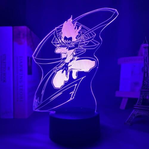 Anime Lamp My Hero Academia Shota Aizawa for Bedroom Decor Birthday Gift Manga Gadget My Hero Academia Aizawa Light 3d