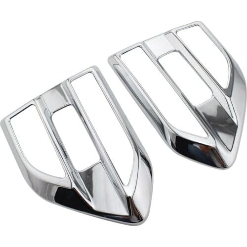 Side Lamp Light Cover Trim Frame Stickers for Ford Everest Endeavour 2016-2019 for Ford Ranger 2012-2021 Car Accessories