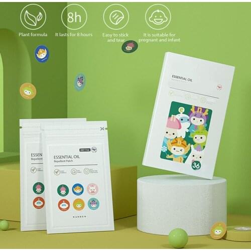 Mosquito Patch Natural Safe Breathable Mosquito Patches For Infants Pregnant Women Adults 8 Hours Protection