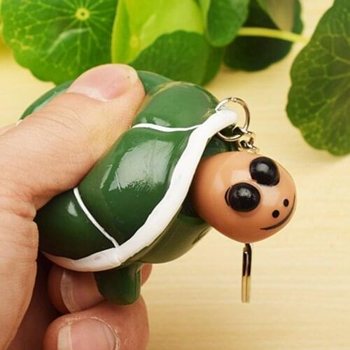 Funny Fidget Toys Turtl Tortoise Decompression Slow Re Bound Toys Infinite Squeeze Stress Relieve Toys Dolls Adult Kids 2021