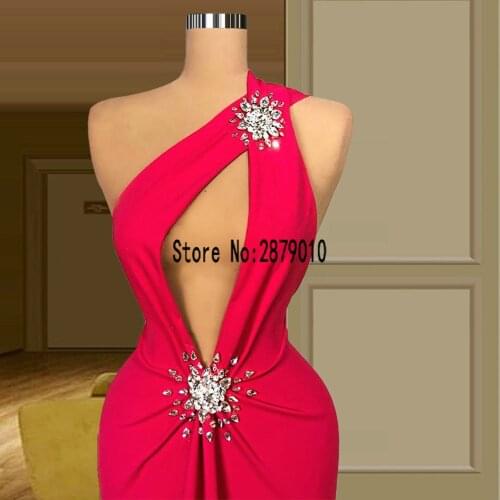 Rose Red Long Evening Dresses Simple Formal Dress Satin Mermaid Evening Gowns Prom Party Pageant Dress