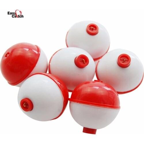 4 Pcs/lot 1 inch size Fishing Bobber Buoy Float Sea Fishing Floats Plastic Floats For Fishing Vissen Dobbers