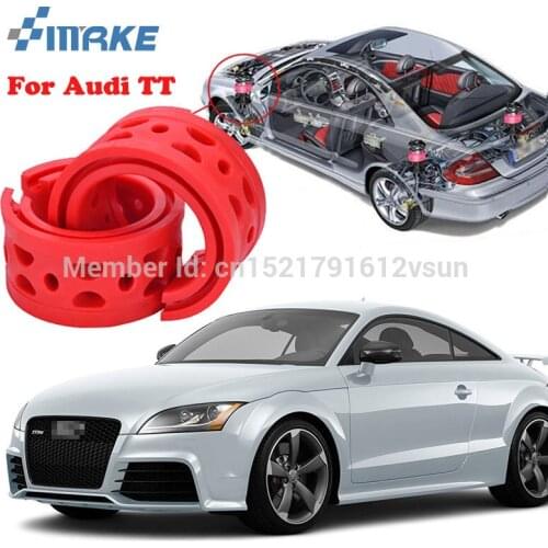 SmRKE For Audi TT High-quality Front /Rear Car Auto Shock Absorber Spring Bumper Power Cushion Buffer