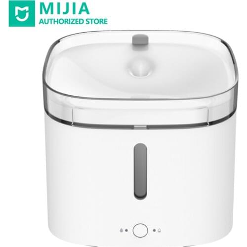 New Xiaomi Mijia Smart Pet Water Dispenser 2L Automatic Power-Off Quadruple Filtering Quiet APP Control Reminder Easy To Clean